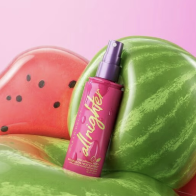 Зволожуючий спрей для фіксації макіяжу Urban Decay Hyaluronic Acid + Watermelon Fruit Extract Setting Spray 15 ml Mini